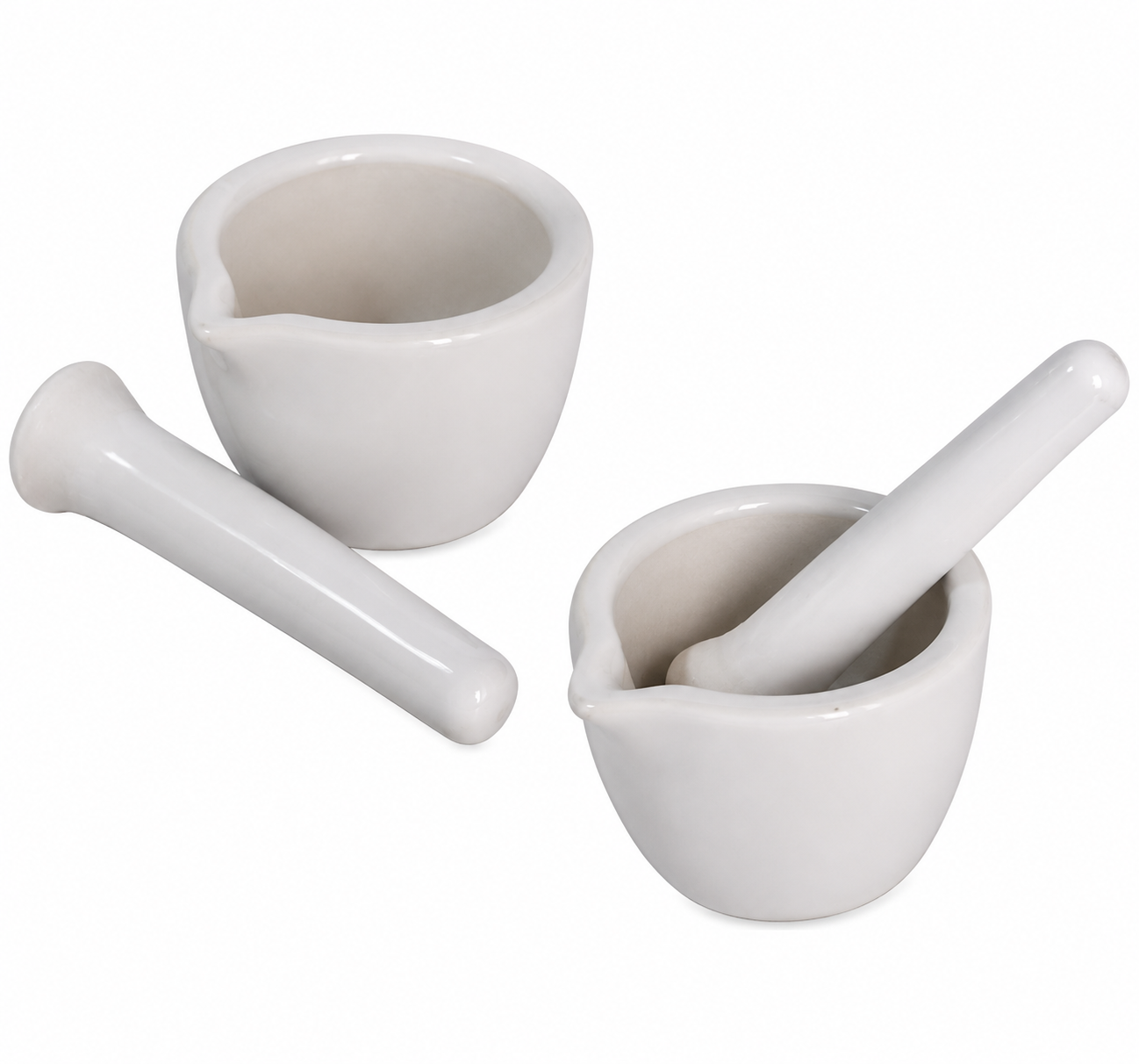 Mortars & Pestles, Porcelain