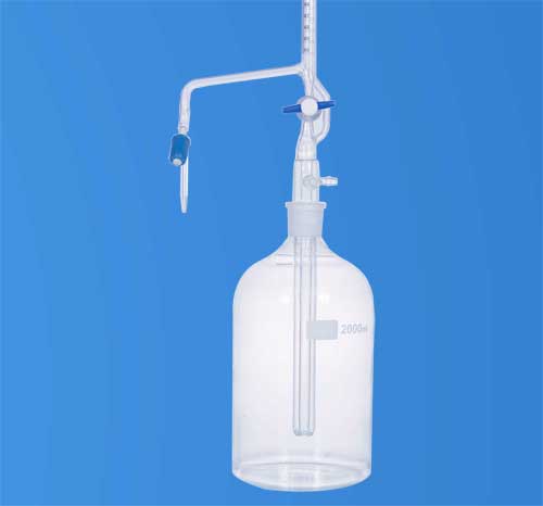 Burette, Clear Glass with PTFE key stopcock