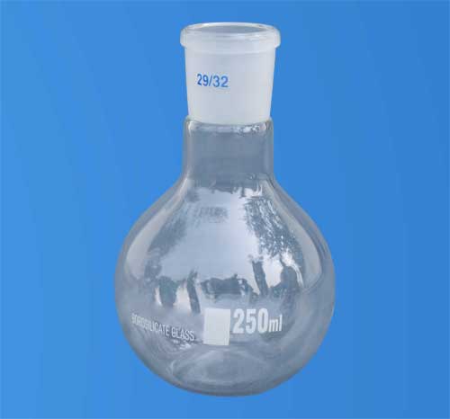 Flat Bottom Flask Wide Neck, with Joint