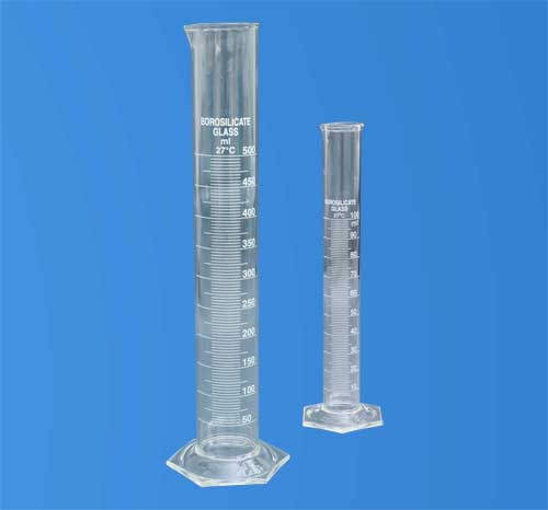 Measuring Cylinder With Spout & Hexagonal Base