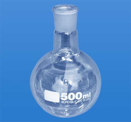 Round Bottom Flask Narrow Neck, with Joint